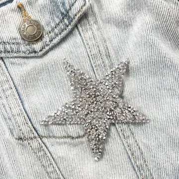 Hat Bar - Rhinestone Star - Hat patch #26