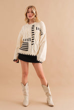 Load image into Gallery viewer, Cable Stich Oversized Sweater
